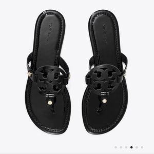 Tory Burch Miller patent sandals